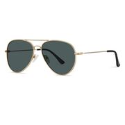 Ochelari de soare aviator unisex Techsuit, verde, 3025