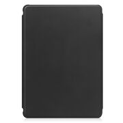 Husa cu tastatura iluminata pentru Samsung Galaxy Tab A9+ Plus 11 inch rotativa 360, negru