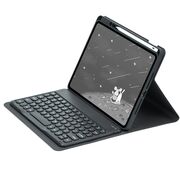 Husa cu tastatura iluminata wireless pentru iPad 10 2022 10.9 inch, rotativa 360, negru