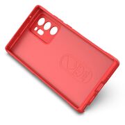 Husa pentru  Samsung Galaxy Note 20 Ultra Liquid Silicone, Microfibre Lining, Non-Slip Airbag Design, mov