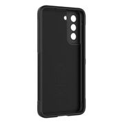 Husa pentru  Samsung Galaxy S21 FE Liquid Silicone, Microfibre Lining, Non-Slip Airbag Design, albastru
