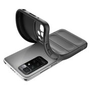 Husa pentru  Xiaomi Redmi 10 Liquid Silicone, Microfibre Lining, Non-Slip Airbag Design, bordeaux