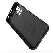 Husa pentru  Xiaomi Redmi 10 Liquid Silicone, Microfibre Lining, Non-Slip Airbag Design, bordeaux