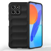 Husa pentru  Honor 70 Lite, Honor X6, Honor X8 5G Liquid Silicone, Microfibre Lining, Non-Slip Airbag Design, negru
