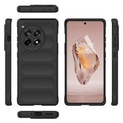 Husa pentru  OnePlus 12R Liquid Silicone, Microfibre Lining, Non-Slip Airbag Design, negru
