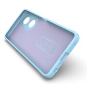 Husa pentru Husa Oppo A58 4G Liquid Silicone, Microfibre Lining, Non-Slip Airbag Design, mov