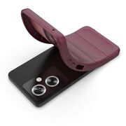Husa pentru  Oppo A79 5G Liquid Silicone, Microfibre Lining, Non-Slip Airbag Design, negru