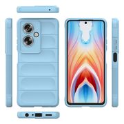 Husa pentru  Oppo A79 5G Liquid Silicone, Microfibre Lining, Non-Slip Airbag Design, blue