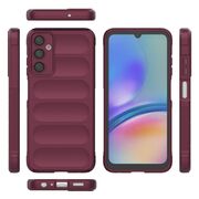 Husa pentru  Samsung Galaxy A05s Liquid Silicone, Microfibre Lining, Non-Slip Airbag Design, bordeaux