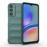Husa pentru  Samsung Galaxy A05s Liquid Silicone, Microfibre Lining, Non-Slip Airbag Design, verde
