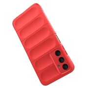 Husa pentru  Samsung Galaxy A05s Liquid Silicone, Microfibre Lining, Non-Slip Airbag Design, rosu
