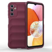 Husa pentru Samsung Galaxy A14 Liquid Silicone, Microfibre Lining, Non-Slip Airbag Design - bordeaux