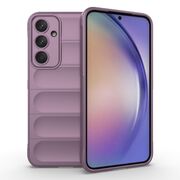 Husa pentru Samsung Galaxy A54 Liquid Silicone, Microfibre Lining, Non-Slip Airbag Design - purple