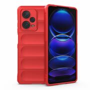 Husa pentru  Xiaomi Redmi Note 12 Pro Liquid Silicone, Microfibre Lining, Non-Slip Airbag Design, rosu