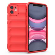 Husa pentru  iPhone 11 Liquid Silicone, Microfibre Lining, Non-Slip Airbag Design, rosu