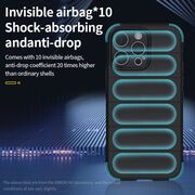 Husa pentru  iPhone 14 Liquid Silicone, Microfibre Lining, Non-Slip Airbag Design, albastru