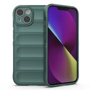Husa pentru  iPhone 14 Plus Liquid Silicone, Microfibre Lining, Non-Slip Airbag Design, verde
