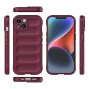 Husa pentru  iPhone 15 Liquid Silicone, Microfibre Lining, Non-Slip Airbag Design, albastru