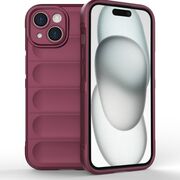 Husa iPhone 15 Techsuit Magic Shield, bordo