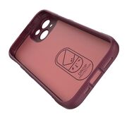 Husa iPhone 15 Techsuit Magic Shield, bordo