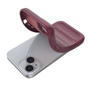 Husa pentru  iPhone 15 Liquid Silicone, Microfibre Lining, Non-Slip Airbag Design, rosu