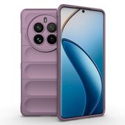 Husa pentru  Realme 12 Pro, Realme 12 Pro+ Liquid Silicone, Microfibre Lining, Non-Slip Airbag Design, mov