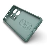 Husa pentru  Xiaomi Redmi Note 13 Pro 4G Liquid Silicone, Microfibre Lining, Non-Slip Airbag Design, mov