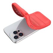 Husa pentru  iPhone 15 Pro Max Liquid Silicone, Microfibre Lining, Non-Slip Airbag Design, verde