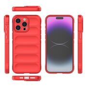 Husa pentru  iPhone 15 Pro Max Liquid Silicone, Microfibre Lining, Non-Slip Airbag Design, mov