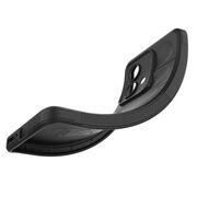 Husa pentru  Motorola Edge 40 NEO Liquid Silicone, Microfibre Lining, Non-Slip Airbag Design, negru