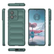 Husa pentru  Motorola Edge 40 NEO Liquid Silicone, Microfibre Lining, Non-Slip Airbag Design, verde