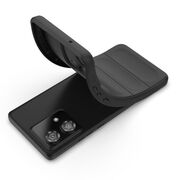 Husa pentru  Motorola Edge 40 NEO Liquid Silicone, Microfibre Lining, Non-Slip Airbag Design, mov