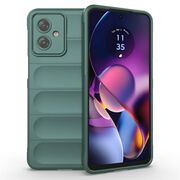 Husa pentru  Motorola Moto G54, G54 Power Edition Liquid Silicone, Microfibre Lining, Non-Slip Airbag Design, verde