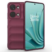 Husa pentru  OnePlus Nord 3 Liquid Silicone, Microfibre Lining, Non-Slip Airbag Design, bordeaux