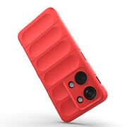 Husa pentru  OnePlus Nord 3 Liquid Silicone, Microfibre Lining, Non-Slip Airbag Design, rosu
