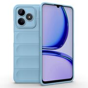 Husa pentru  Realme C53 Liquid Silicone, Microfibre Lining, Non-Slip Airbag Design, albastru