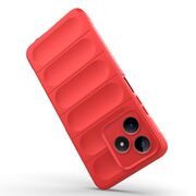 Husa pentru  Realme C53 Liquid Silicone, Microfibre Lining, Non-Slip Airbag Design, rosu
