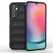 Husa pentru  Samsung Galaxy A25 Liquid Silicone, Microfibre Lining, Non-Slip Airbag Design, negru