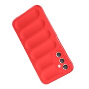 Husa pentru  Samsung Galaxy A25 Liquid Silicone, Microfibre Lining, Non-Slip Airbag Design, bordeaux