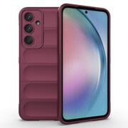 Husa pentru Samsung Galaxy A35 5G Liquid Silicone, Microfibre Lining, Non-Slip Airbag Design - bordeaux