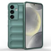 Husa pentru  Samsung Galaxy S24 Liquid Silicone, Microfibre Lining, Non-Slip Airbag Design, verde