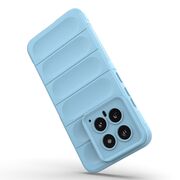Husa pentru  Xiaomi 14 Liquid Silicone, Microfibre Lining, Non-Slip Airbag Design, verde
