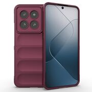 Husa pentru  Xiaomi 14 Pro Liquid Silicone, Microfibre Lining, Non-Slip Airbag Design, bordeaux
