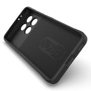 Husa pentru  Xiaomi Poco X6 Pro Liquid Silicone, Microfibre Lining, Non-Slip Airbag Design, rosu