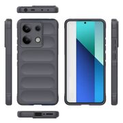 Husa pentru  Xiaomi Redmi Note 13 4G Liquid Silicone, Microfibre Lining, Non-Slip Airbag Design, negru