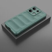 Husa pentru  Xiaomi Redmi Note 13 4G Liquid Silicone, Microfibre Lining, Non-Slip Airbag Design, verde