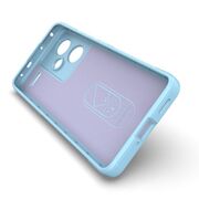 Husa pentru  Xiaomi Redmi Note 13 Pro+ Plus 5G Liquid Silicone, Microfibre Lining, Non-Slip Airbag Design, blue