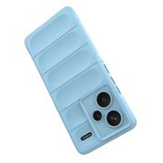 Husa pentru  Xiaomi Redmi Note 13 Pro+ Plus 5G Liquid Silicone, Microfibre Lining, Non-Slip Airbag Design, blue