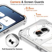 Husa pentru Nothing Phone 2a, 2a Plus Slim Anti-Shock 1.5mm, reinforced corners, Transparent