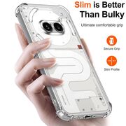 Husa pentru Nothing Phone 2a, 2a Plus Slim Anti-Shock 1.5mm, reinforced corners, Transparent